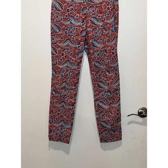 Veronica Beard  Honolulu Crop Pants  Women's Size 2 Floral - Picture 6 of 12